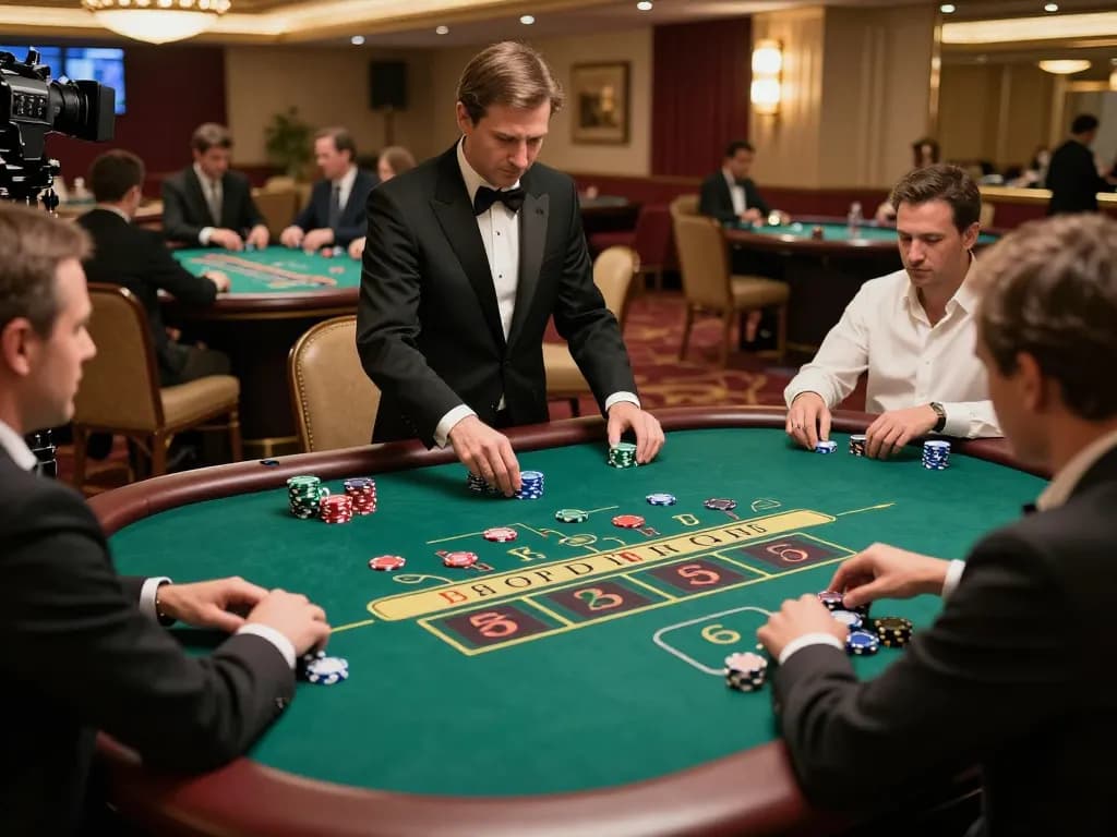 Players at blackjack tables showcasing engaging gameplay during a vibrant night at the yinkafolawiyogroup casino, highlighting strategy and atmosphere.