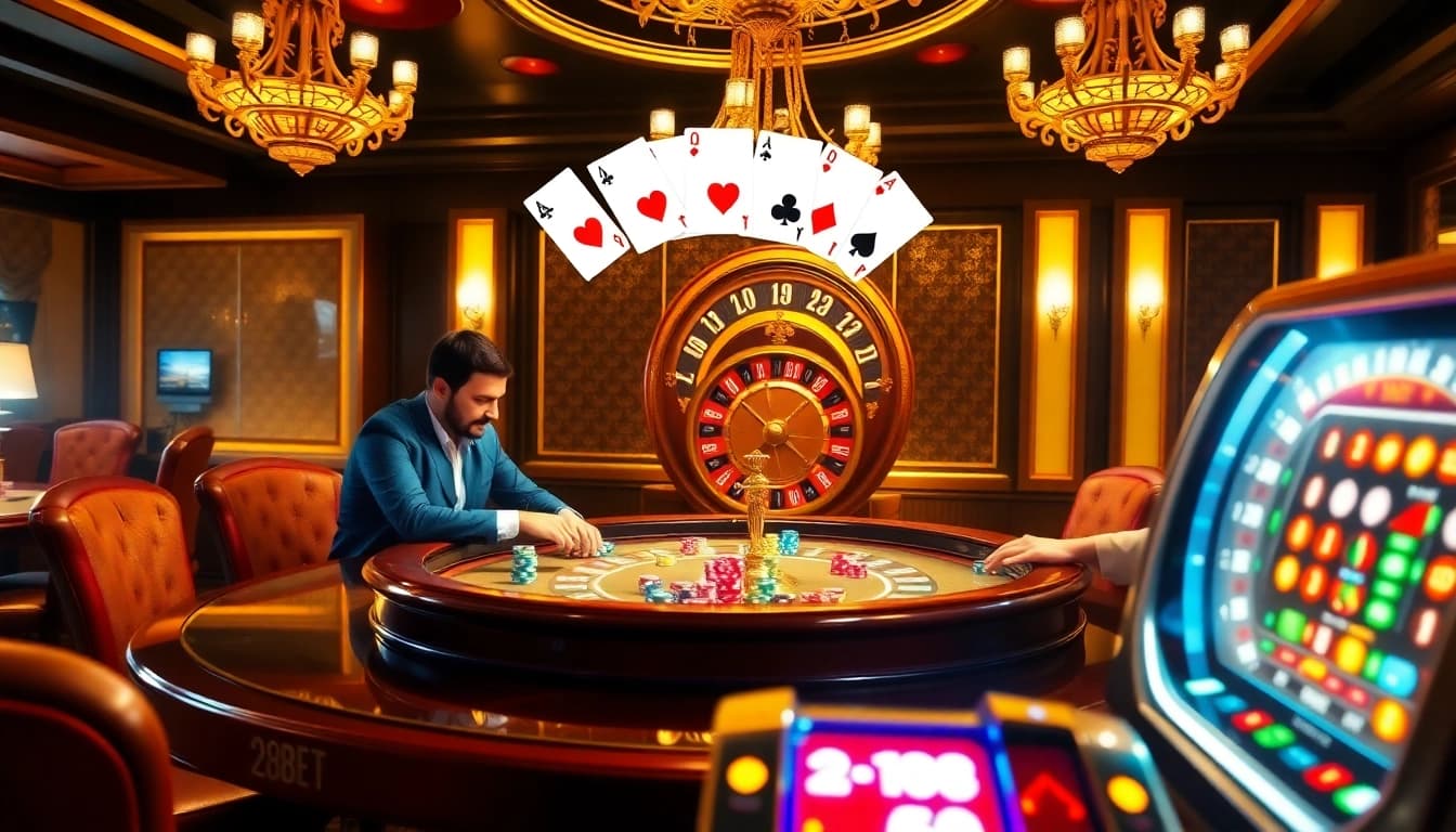 Engage in high-stakes games at 28bets casino with exciting poker action and vibrant atmospheres.