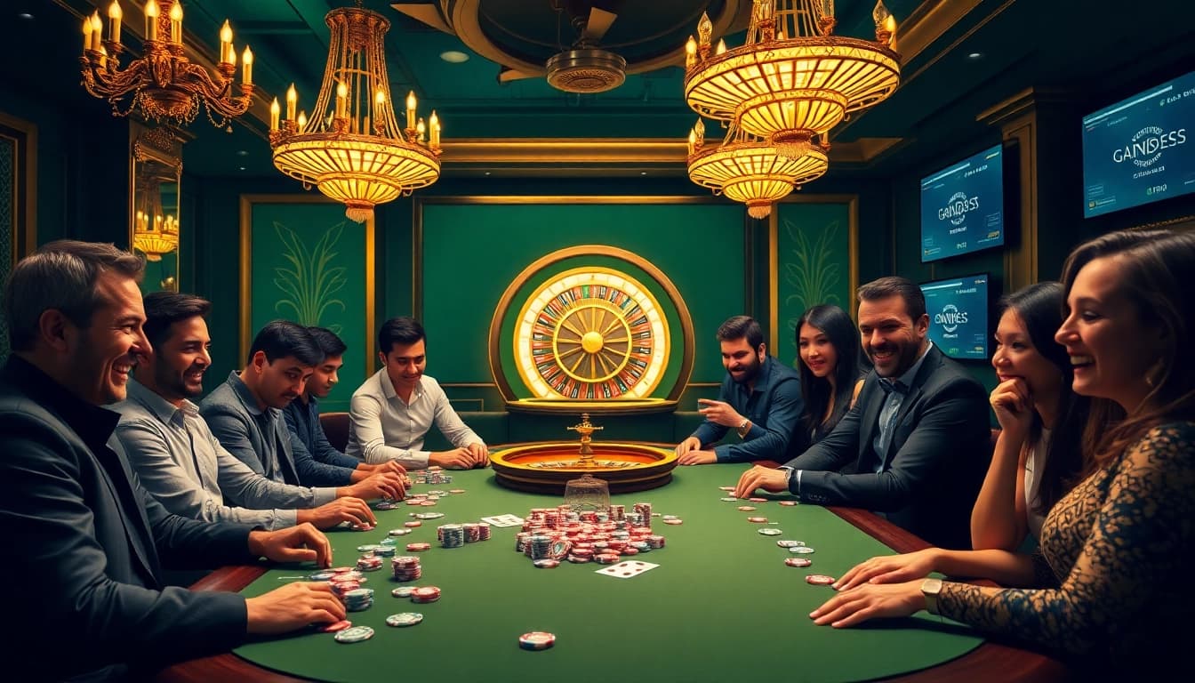 Rasakan sensasi Datukwin dengan permainan poker taruhan tinggi di kasino mewah.