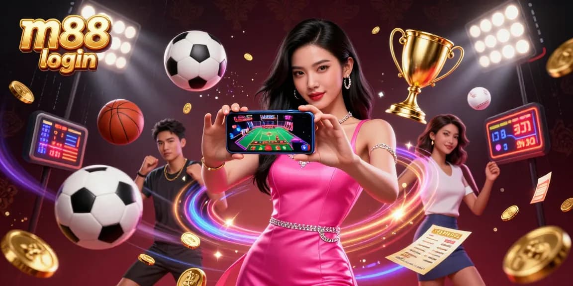 Mengalami login m88 dengan seorang wanita Asia yang cerah memegang smartphone untuk permainan dealer langsung.