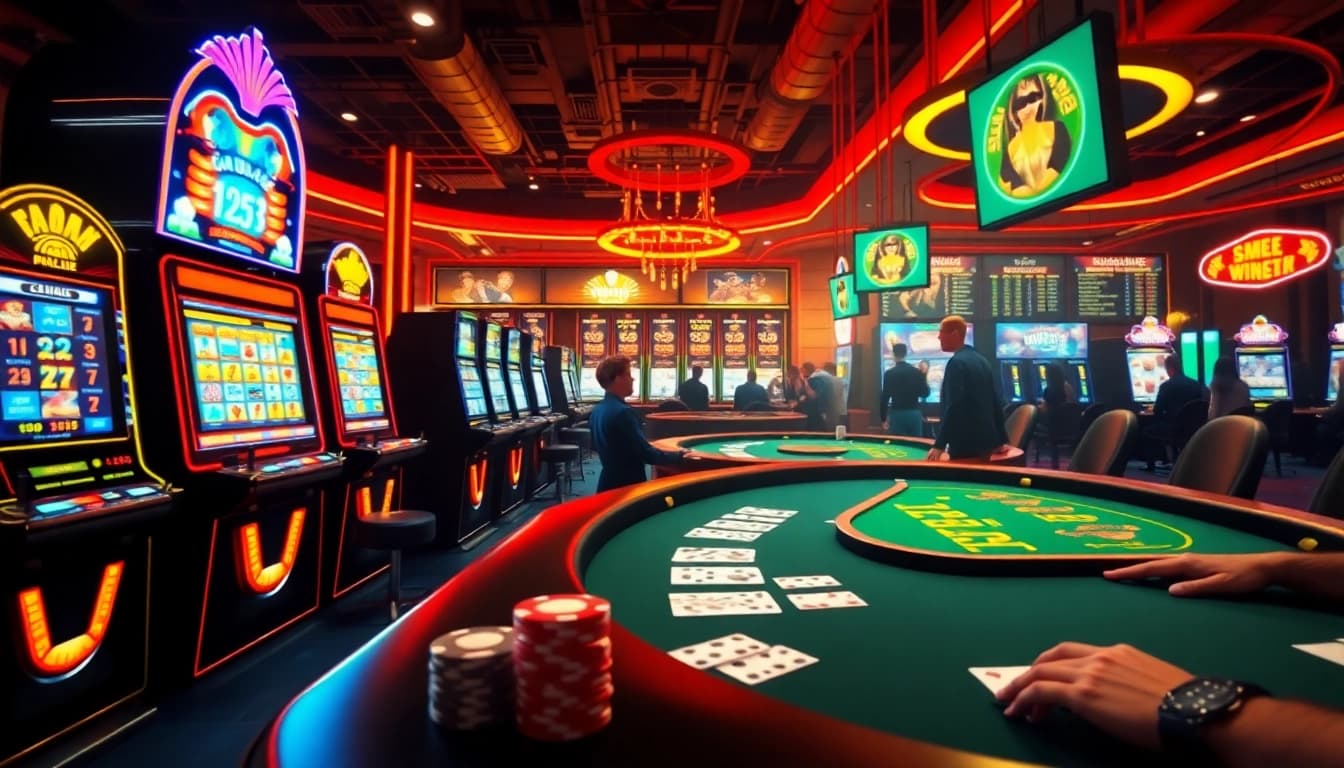 Experience the thrill of winning at batman138's vibrant online casino with exciting slot machines and poker tables.