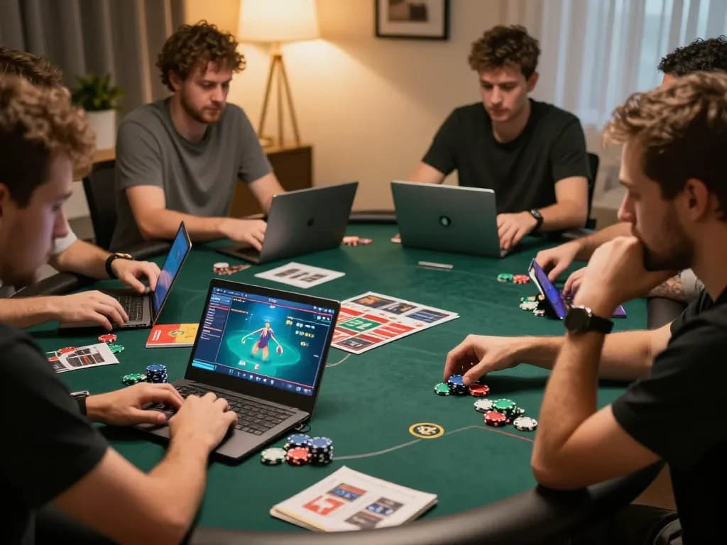 Terlibat dalam poker online di rumah sambil menguasai strategi dengan wawasan dari defineyouniversity.