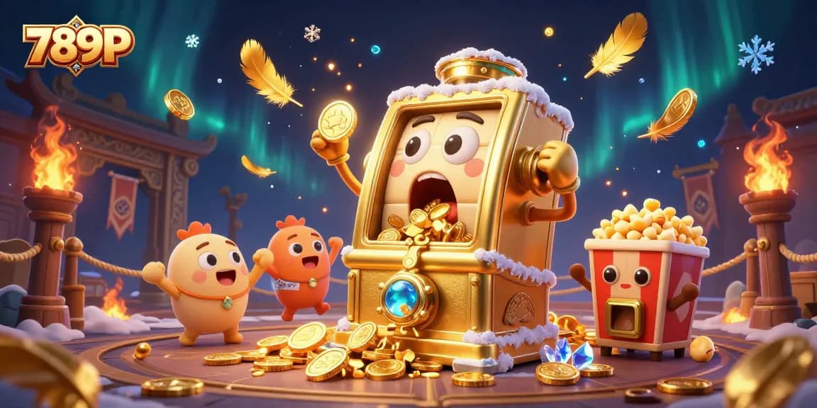 Spin the 789P slot machine to hit the jackpot with cheering baby slots and popcorn action.