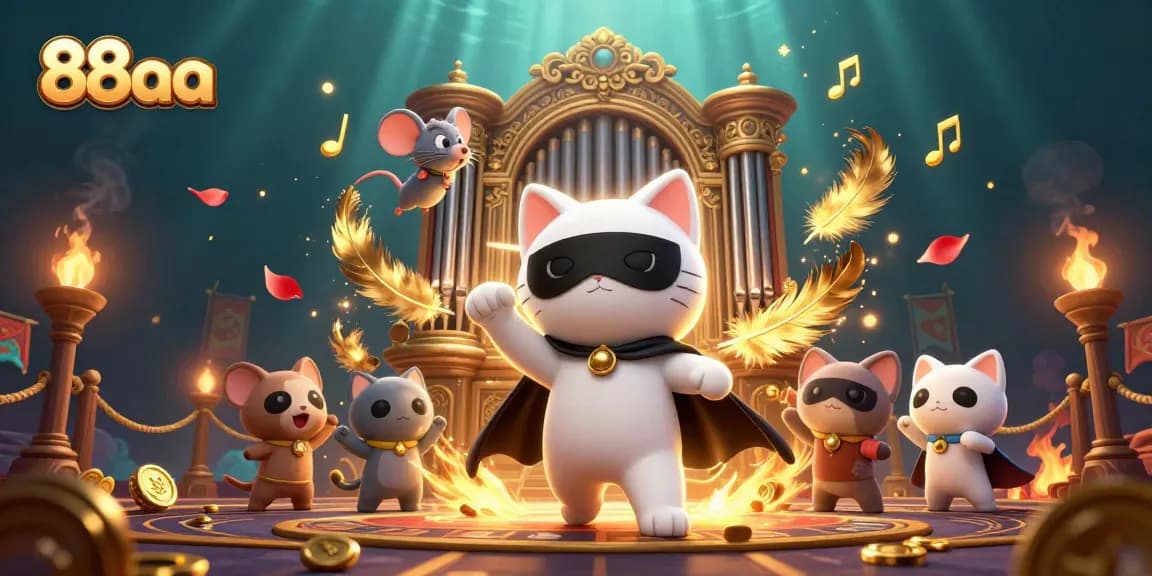 Experience the excitement of 88aa's casino with enchanting characters and rich gaming elements.