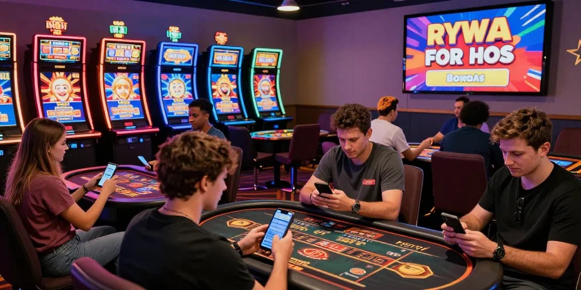 Exciting scene at credit card casinos at dentalgroups.co.uk, showcasing players enjoying various games and seamless banking.