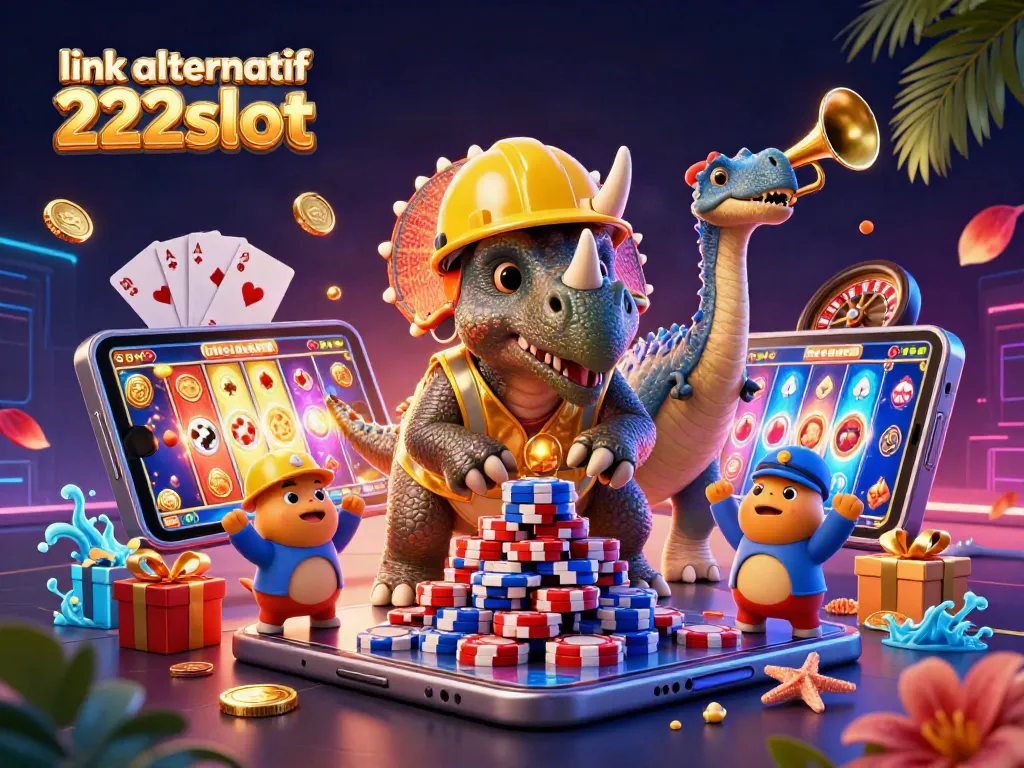 Mainkan permainan slot dengan link alternatif 222slot yang menawarkan keseruan dan bonus menarik di lingkungan yang menyenangkan.