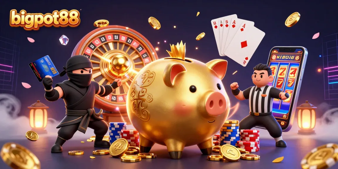 Spin and win with bigpot88 in this vibrant 3D casino showdown!