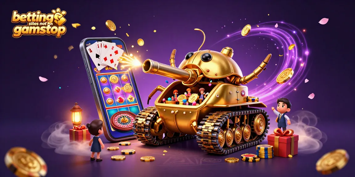 Engage with top betting sites not on gamstop as golden beetle casino tank showcases vibrant gaming elements.