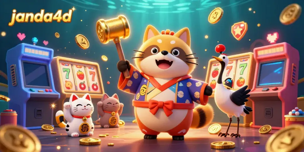 Rasakan keseruan bermain di platform slot online janda4d dengan karakter lucu dan elemen permainan yang menarik.