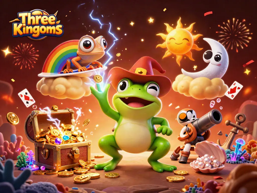 สนุกสนานกับ Three Kingdoms ผ่านเกมสล็อตที่เต็มไปด้วยเหรียญทองและการเฉลิมฉลอง