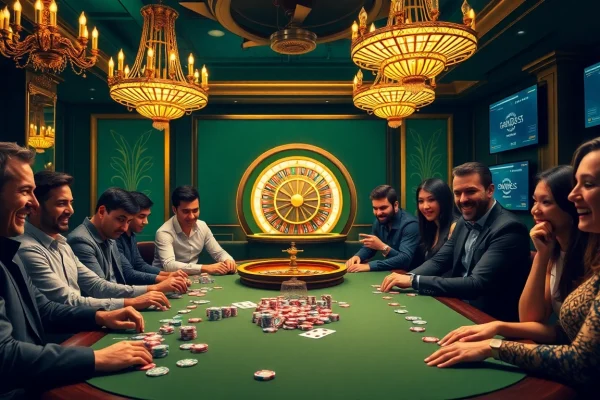 Rasakan sensasi Datukwin dengan permainan poker taruhan tinggi di kasino mewah.