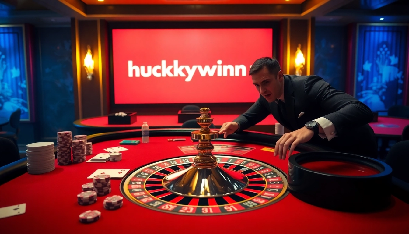 Exciting roulette action at a casino table linked with https://luckywin.com.co/ offering thrilling gambling experiences.